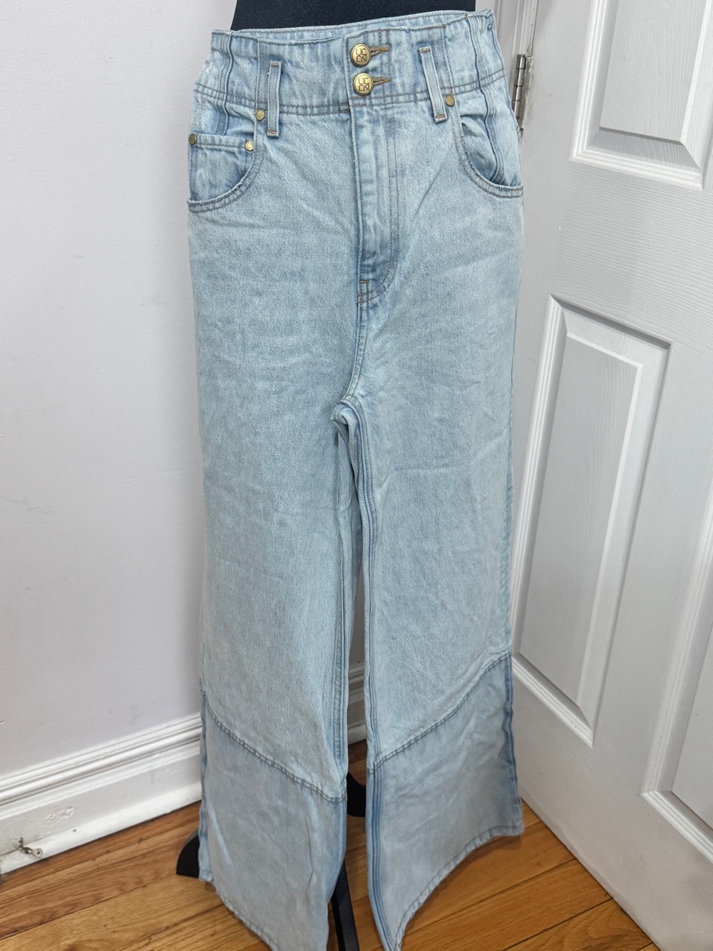 Ulla Johnson Wide Leg Denim SZ 25